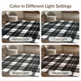 thumbnail image 7 of ODIKA 8'x10' Washable Area Rug Plaid Interlocking Border Geometric Stripe Fireplace Contemporary for Dining Room, Large Office, Lounge, Non-Slip Chair-Friendly Mat, 7 of 7