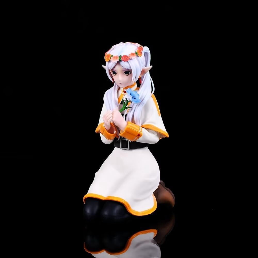 Newly Nilou Figure Pretty Magic Elf Nilou Anime Figures 15cm/5.9inch Handmade PVC Anime Cartoon Manga Game Character Model Statue Collectible Craft Gift (b)