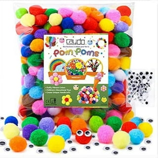 DOITOOL 1500 Pcs Pompom Toys Craft Pom Poms Small Pom Pom Balls Fluffy Pom  Pom Felt Pom Pon Mini Pom Poms for Crafts Children Toys Toy for Kids