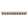 thumbnail image 5 of Awntech 18 Ft Destin Manual Heavy Duty Patio Retractable Awning with Protective Hood (216in x 10.38in x 120in), Brown/Tan Stripe, 5 of 8