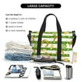thumbnail image 4 of Travel Duffle Bag Watercolor St Patrick Day Travel Tote Bags Carry on Luggage Waterproof Weekender Bags with Top Handle Adjustable Shoulde Strap for Travel Gym, 4 of 5