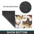 thumbnail image 6 of White Chicken Breed Pattern Kitchen Rugs Sets Of 2,Anti Fatigue Kitchen Mat Rugs Non Slip Washable,Decorative Kitchen Floor Mats for Kitchen,Sink,Laundry,17"x30"+17"x47", 6 of 7