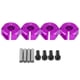 thumbnail image 1 of 12mm Universal Wheel Hex Hub Adapter for HSP Sakura 1/10 Scale RC Car (7mm, Purple), 1 of 4