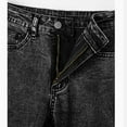 thumbnail image 6 of JLMSPLWG Girls Flare Jeans Kids High Waisted Pants Toddler Daily Wear Skinny Fit Black Aesthetic Bell Bottom Jean Streetwear Teen Girl Solid Color Casual Stretchy Summer Denim Jeans Kids Clothes, 6 of 7