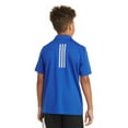 thumbnail image 2 of Boys 8-20 adidas 3S Poly Mesh Polo Color: Bright Red Size: SMALL, 2 of 4