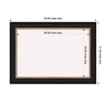 thumbnail image 2 of Amanti Art White Cork Board Framed Vogue Black Bulletin Board 43 in. x 31 in., 2 of 8