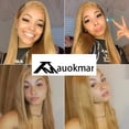 thumbnail image 2 of Hair Bundle Auokmar, 27 colores, rubio miel, liso, 32 pulgadas, 2 of 7