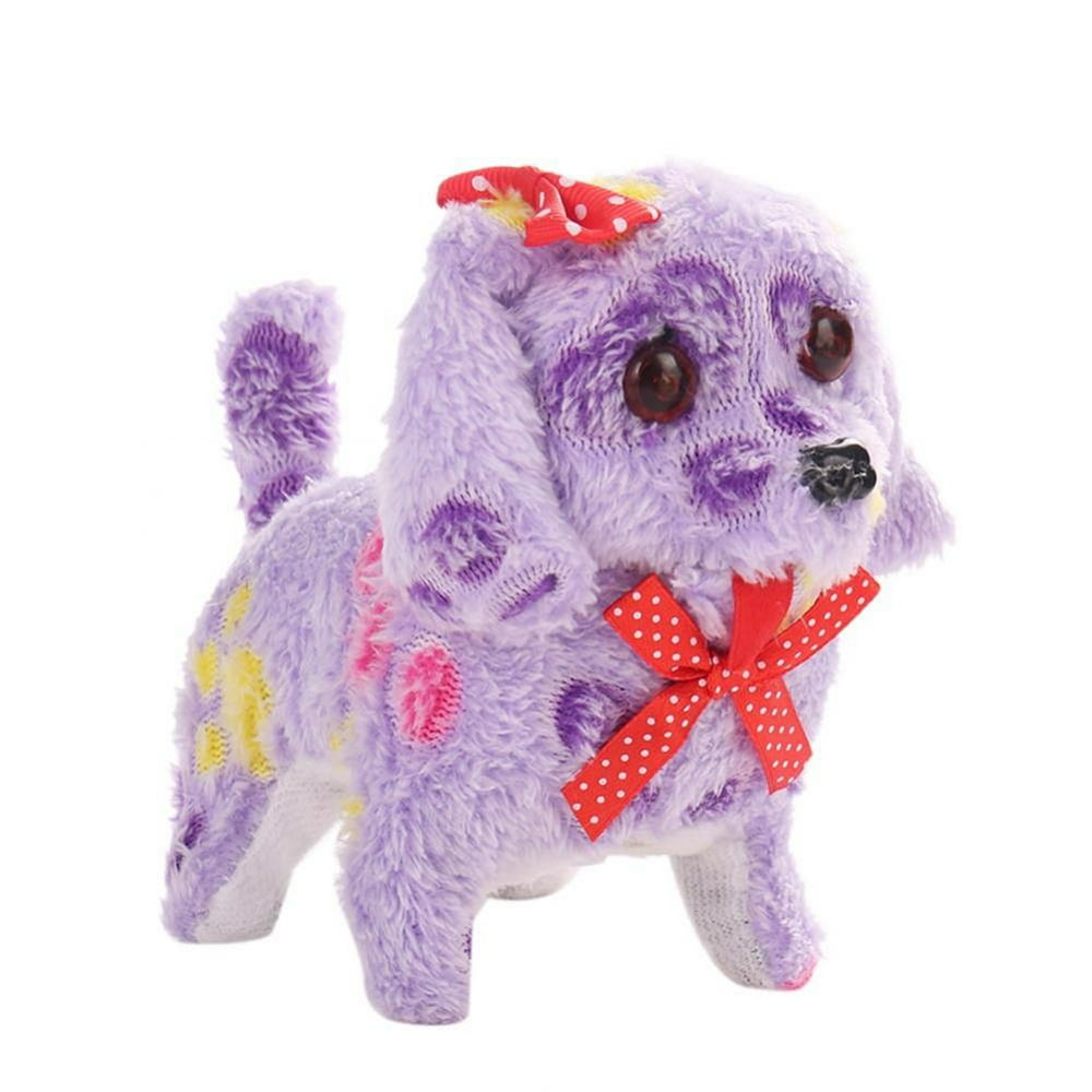 LYUMO Electronic Walking Barking Dog Baby Child Puppy Plush Toy with