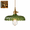 B, variant on Green Pendant Light, Glass Japanese Style Vintage Hanging Lamp, 9.8 X 9.8 In, Style C, Dining Room Kitchen Island Cafe