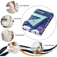 thumbnail image 5 of 50th Birthday Gifts for Women Blanket 60x50in, 50th Birthday Gifts for Her, 50th Birthday Decorations for Women, 50 Year Old Birthday Gifts for Women Sister Wife Mom Friend Soft Warm Throw Blanket, 5 of 5
