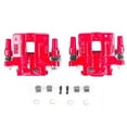 thumbnail image 2 of Power Stop Rear Pair of Red Powder Coated Calipers S5104, 2 of 4