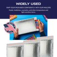 thumbnail image 2 of Pacron 200-Pack Insulated Bubble Mailers 6.5x11 – Waterproof Thermal Padded Envelopes, 2 of 7