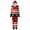 Red, variant on Iaqnaocc Christmas Family Pajamas Funny Christmas Tree Prints Hooded Nightwear Jammies Lounge Comfy Long Sleeves Pjs Matching Sets for Women Men Couple and Kids Baby 8-24M