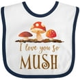 thumbnail image 3 of Inktastic I Love You So Mush Boys or Girls Baby Bib, 3 of 4