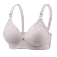 thumbnail image 1 of Abcnature Full Coverage Bras for Women Elderly Bras without Steel Rings Plus Size Underwear Front Button Style Bras, 1 of 2