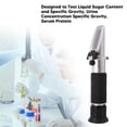 thumbnail image 2 of Clinical Refractometer Copper Automatic Temperature Compensation Urine Specific Gravity Refractometer for Home, 2 of 16