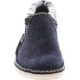 thumbnail image 4 of SC Home Collection Kids 18417 Natural Wool and Knitted House Slippers Made in Europe, 4 of 4