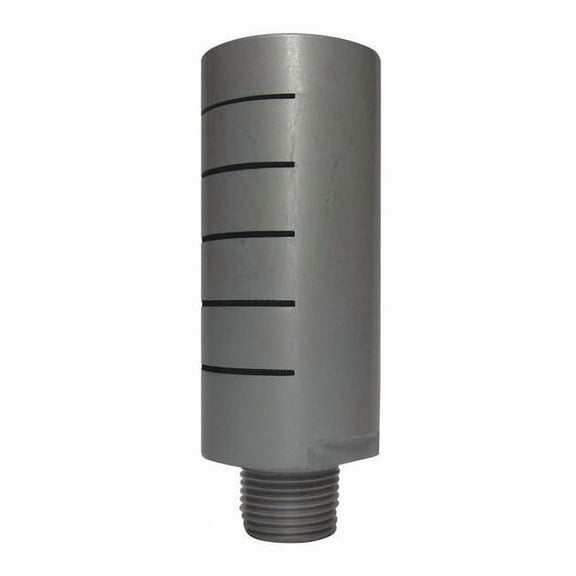 Speedaire Silencer Muffler,3/8 In. NPT,1 In. Hex 1EJW8