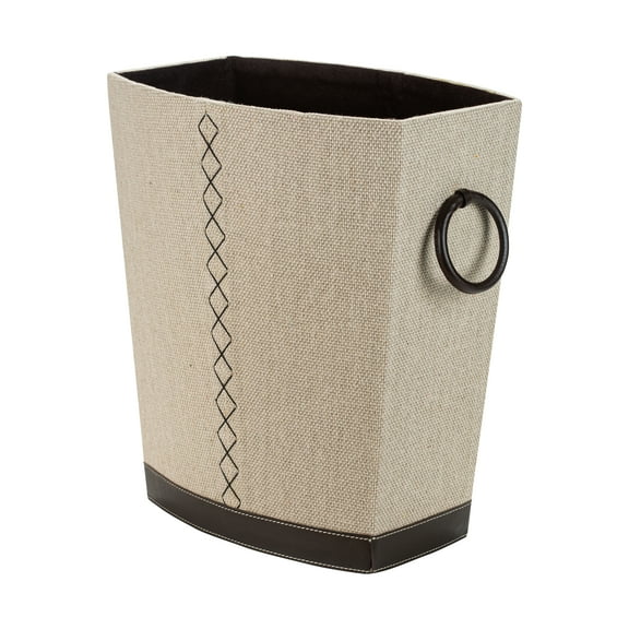 Organize It All Multi-Purpose Canvas Basket in Beige