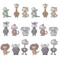 thumbnail image 1 of 18 Pcs Autocollants Magnétiques Animaux Aimants Réfrigérateur Aimants Dessin Animé, 1 of 2
