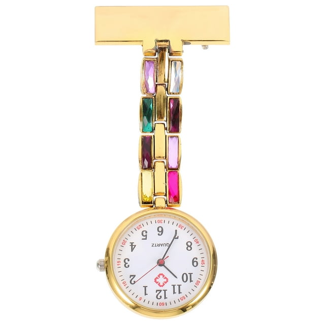 Miangastore Nurse Watch 2pcs Hanging Pocket Watch for Student Nurses Doctors