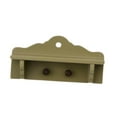 thumbnail image 2 of Perchero de madera, mini perchero, perchero de pared retro europeo, accesorio para casa de muñecas verde, 2 of 7