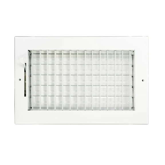 Venti Air 10 in x 4 in Adjustable, Single Deflection, 1 Way Supply Register - Free 2-3 Business Day Delivery