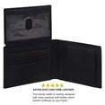 thumbnail image 4 of Leatherboss Genuine Leather Men's Leather Bifold Wallet with Coin Pocket, 4 of 5