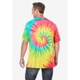 thumbnail image 2 of KingSize Men's Big & Tall Lightweight Tie-Dye Crewneck Tee, 2 of 4