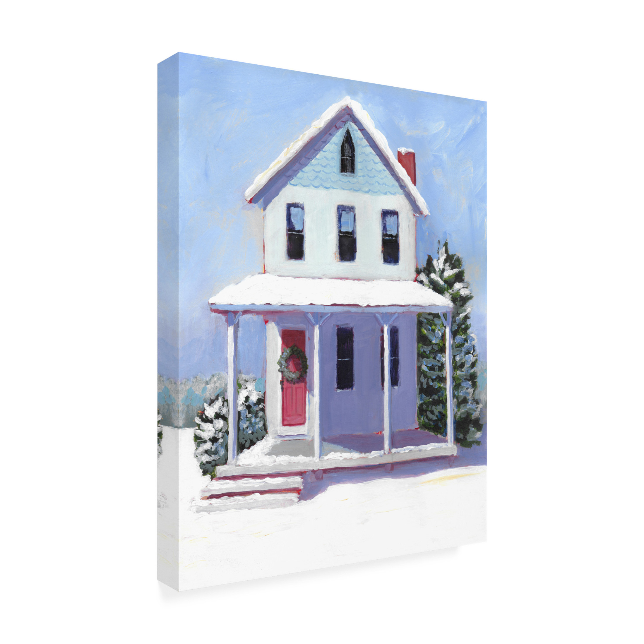 Trademark Fine Art Carol Young  Victorian Home I Canvas Wall Art