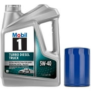 Mobil 1 Full Syn 5W40/AC Delco Filter 6.6L Duramax Oil Change Kit