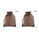 thumbnail image 4 of Matsuzay 50 unids/lote de bolsas de lino con cordón, bolsas de regalo para recuerdo de boda, bolsas para cosméticos para Baby Shower, bolsas para joyas Type6 NO6 Matsuzay CBP118243, 4 of 5