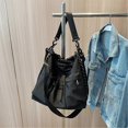 thumbnail image 4 of Nylon crossbody bag with multiple pockets and adjustable straps for added comfort., 4 of 5