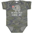 thumbnail image 3 of Inktastic My Great Uncle Loves Me Boys or Girls Baby Bodysuit, 3 of 5