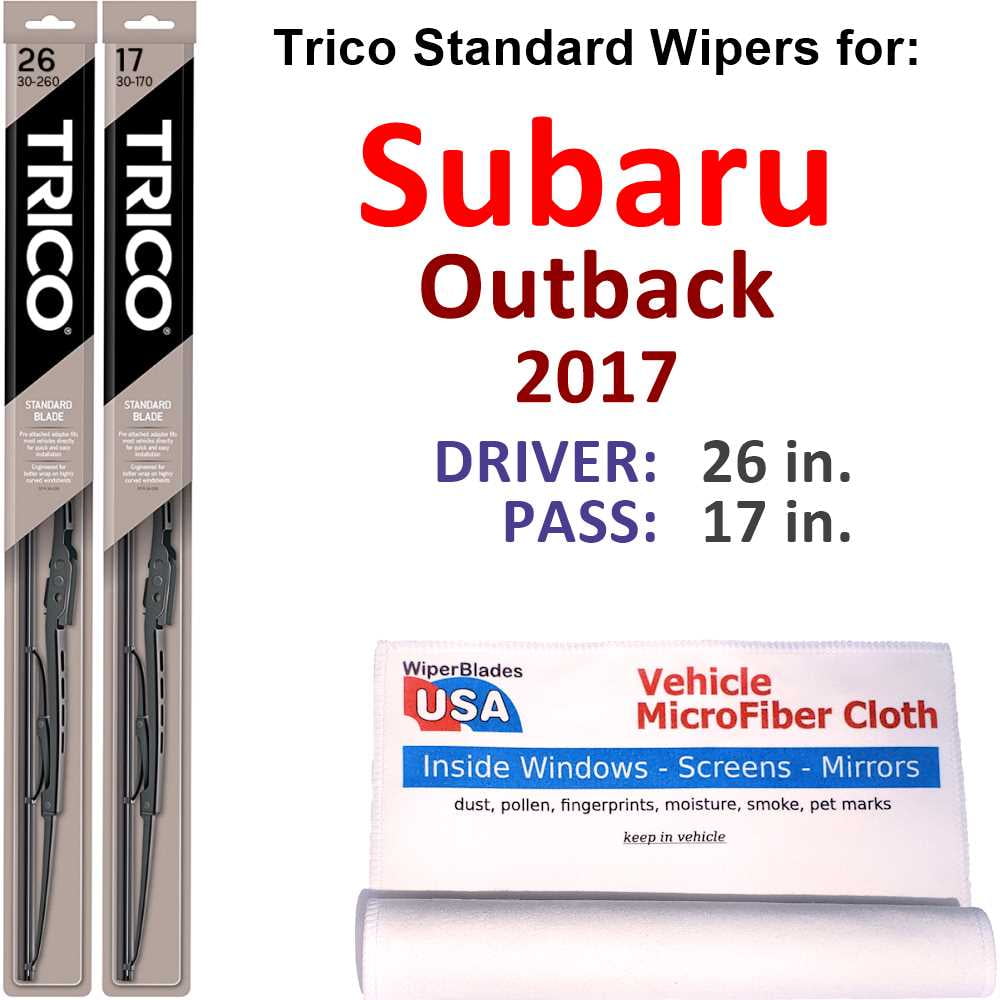 2017 Subaru Outback Wiper Blades (Set of 2)