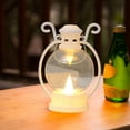 thumbnail image 6 of IPEWLEX Electronic Candle Lamp - Mini Oil Night Light, Safe Flame Simulation | Holiday Decor for Home & Festivities | Silver/Gold/Black/White, 6 of 6