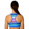 thumbnail image 6 of Free Country Girls' Marina Stripe Rash Guard and Bikini Swim Set Peri Marina Stripe L, 6 of 6