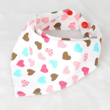 

DOACT Baby Infant Soft Cotton Saliva Towel Triangle Scarf Dribble Bibs Cute Newborn Burp Cloth Bib Burp Cloth Baby Dribble Bibs Feeding Drool Bibs
