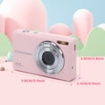 thumbnail image 5 of Digital Camera for Teens & Kids – 1080P 44MP Camera with 16X Digital Zoom, 32GB SD Card, Photography Gift (Pink), 5 of 9