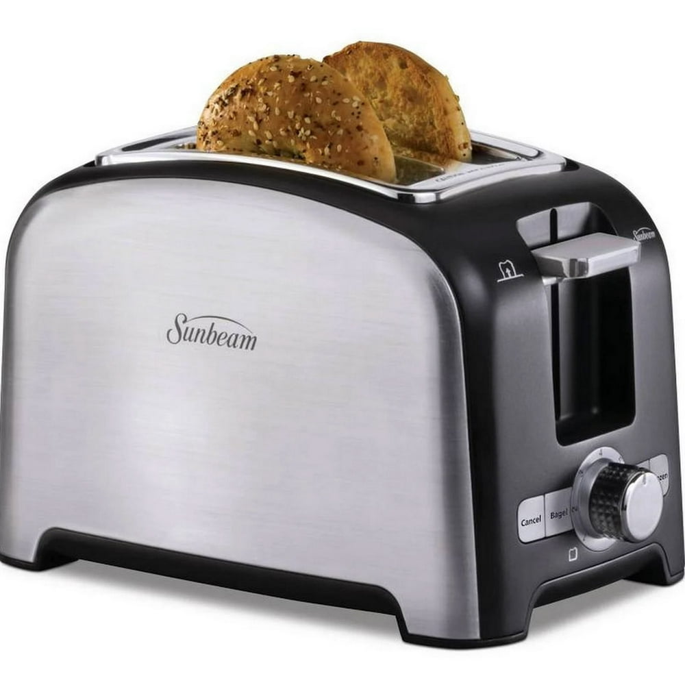 Sunbeam 2Slice Toaster 7 Setting Brushed Stainless Steel