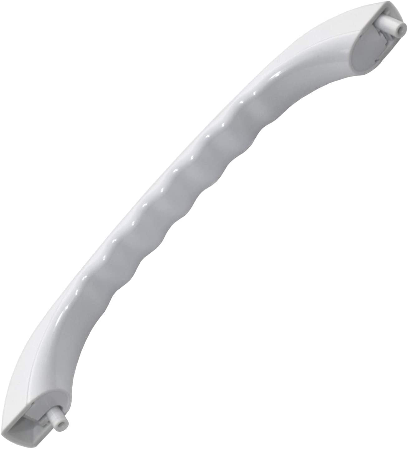 HQRP 2-Pack White Microwave Door Handle Replacement for General Electric GE Hotpoint RCA WB15X335 WB15X0335 AP2021148 245574 PS232260 AH232260 EA232260 DE92-90022B