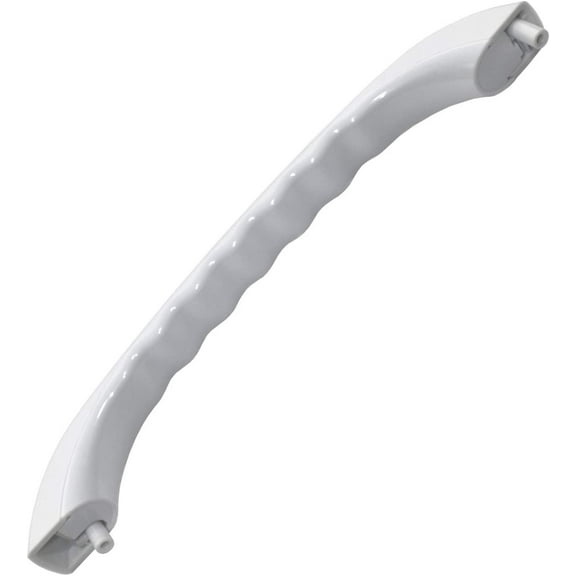 HQRP White Microwave Door Handle Replacement for General Electric GE Hotpoint RCA WB15X335 WB15X0335 AP2021148 245574 PS232260 AH232260 EA232260 DE92-90022B