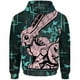 thumbnail image 4 of Sudadera con capucha de otoño para hombre, holgada, informal, con estampado gráfico de DJ Cat y conejo mecánico, sudadera con capucha, ropa urbana Harajuku, 4 of 4