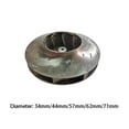 thumbnail image 2 of Aluminum Vacuum Cleaner Motor Rotating Fan Blade Replacement Accessories Diameter Vacuum Cleaner Part, 2 of 5