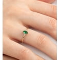 thumbnail image 3 of Jewelerix Elegant Marquise Cut Ring 1 CT Moissanite Diamond Engagement Ring Plated Yellow Gold Proposal Promise Rings for Her, 3 of 4