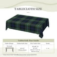 thumbnail image 6 of Rectangle Table Cloth, Ferguson Clan Tartan Resistant Washable Tablecloth Decorative Table Cover for Dining, Indoor and Outdoor, 6 of 6