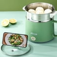 thumbnail image 6 of YWMJZEU Mini Steamer Cooker for Frying, Boiling, Stewing and Frying 1-2 People stainless liner, 6 of 9