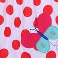 thumbnail image 3 of Fesfesfes Toddler Girls Vest Cute Baby Flower Printed Kids Dress Children Dot Striped Tees Dress T-Shirt Vest, 3 of 5
