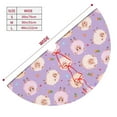 thumbnail image 3 of Yiaed Sheeps Print Christmas Tree Skirt , Tree SkirtsTree Mat for Christmas Winter Holiday Indoor Decorations-48", 3 of 7