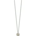 thumbnail image 2 of 14K/Silver Two-Tone Shey Couture Sterling Silver Rhodium-Plated With 14K Accent Diamond 18 Inch Necklace (Width 1.25) (Length 18) - Jbsp, 2 of 5
